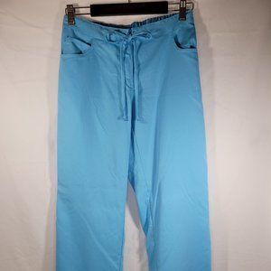 Grey's Anatomy Women's Small Petite Light Blue Scrub Pants